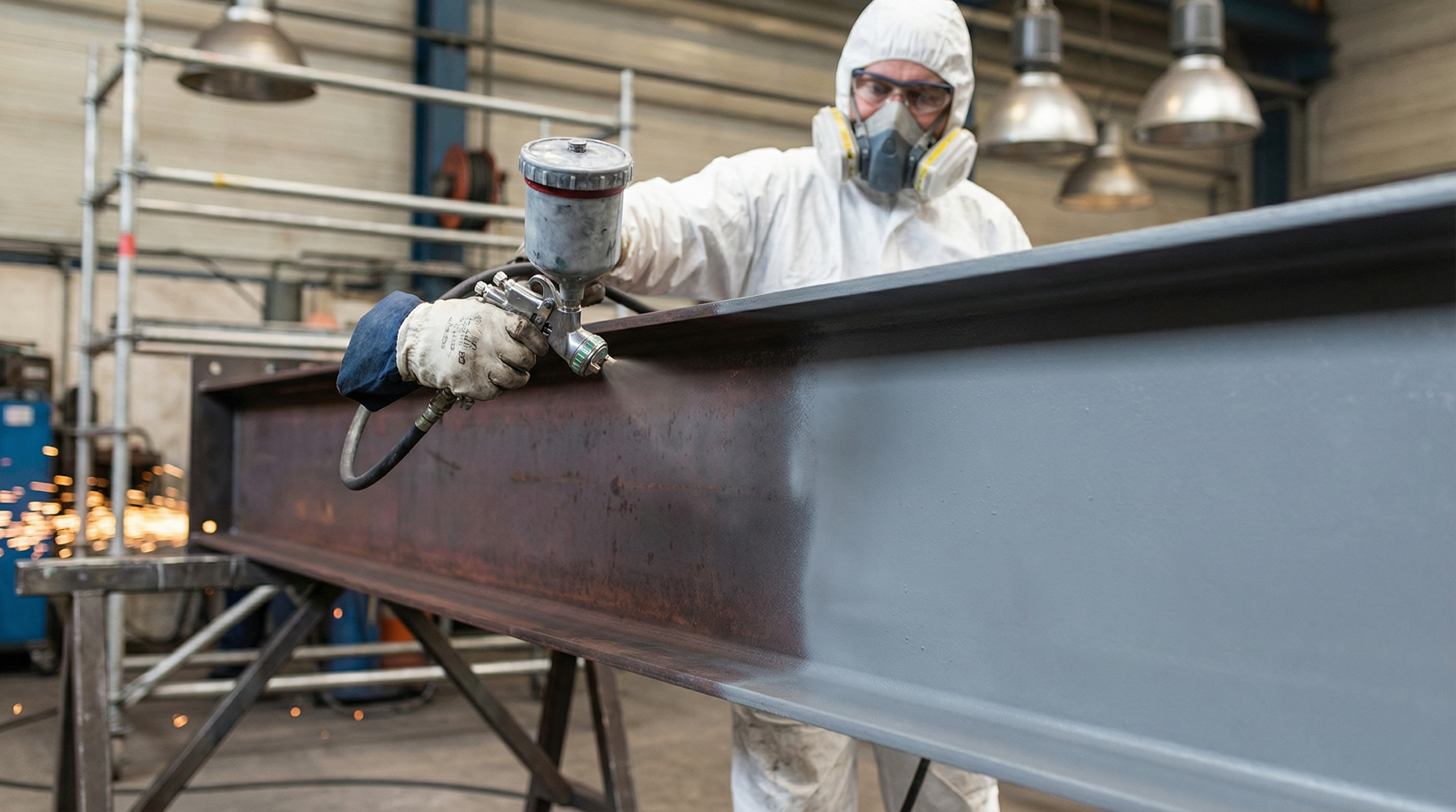 Антикоррозионная защита металлоконструкций в Крыму — нанесение защитного покрытия